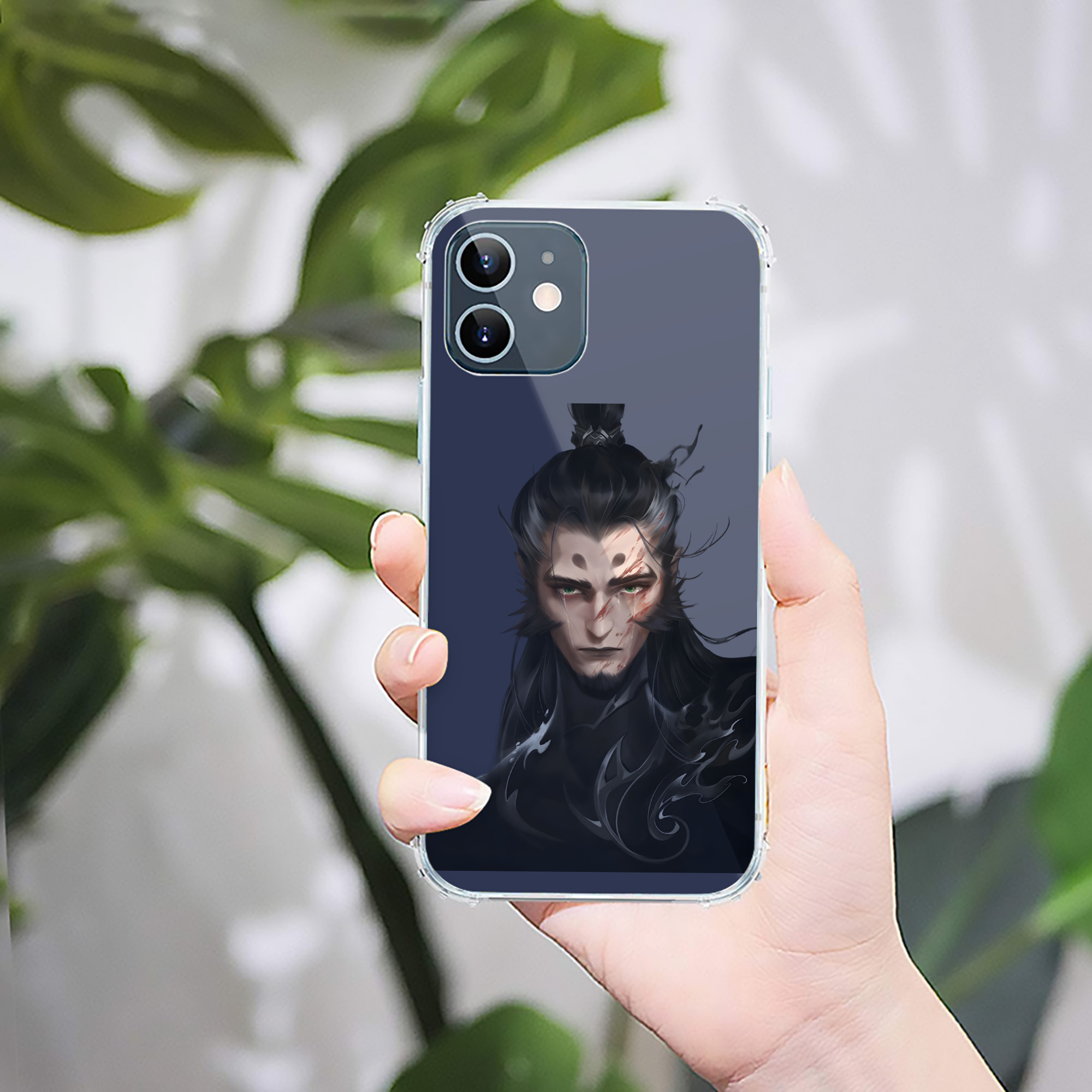 （画像用） Ne Zha 2 ナタ 魔童の大暴れ 【iPhone 12シリーズ対応】透明スマホケース（クリアソフトケース）